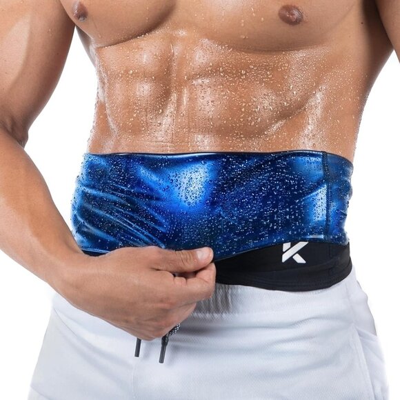 NEW Men's Heat Trapping Waist Toner - Waist Trainer for Men - Comfortable SZ L - Picture 1 of 8